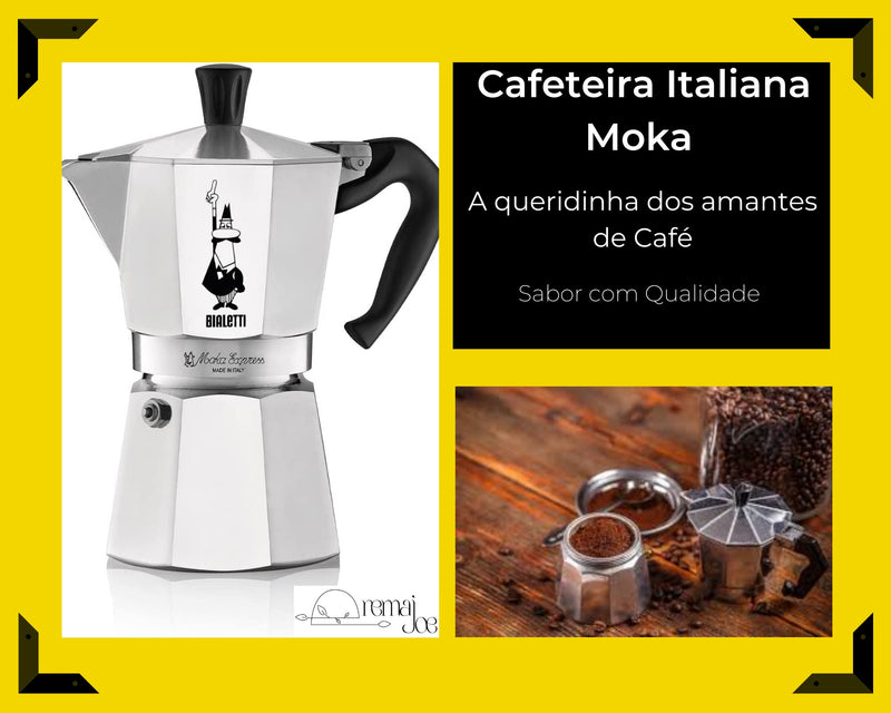 Descubra a Tradição do Café com a Cafeteira Italiana Moka