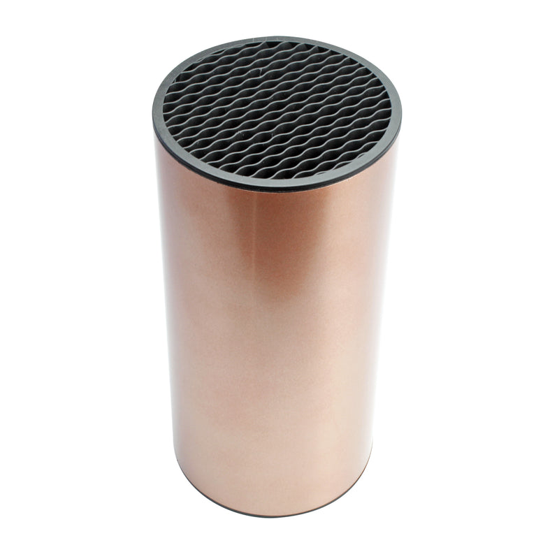 Conjunto de Facas com Cepo 6 Peças Golden Chef Rose Gold Haüskraft