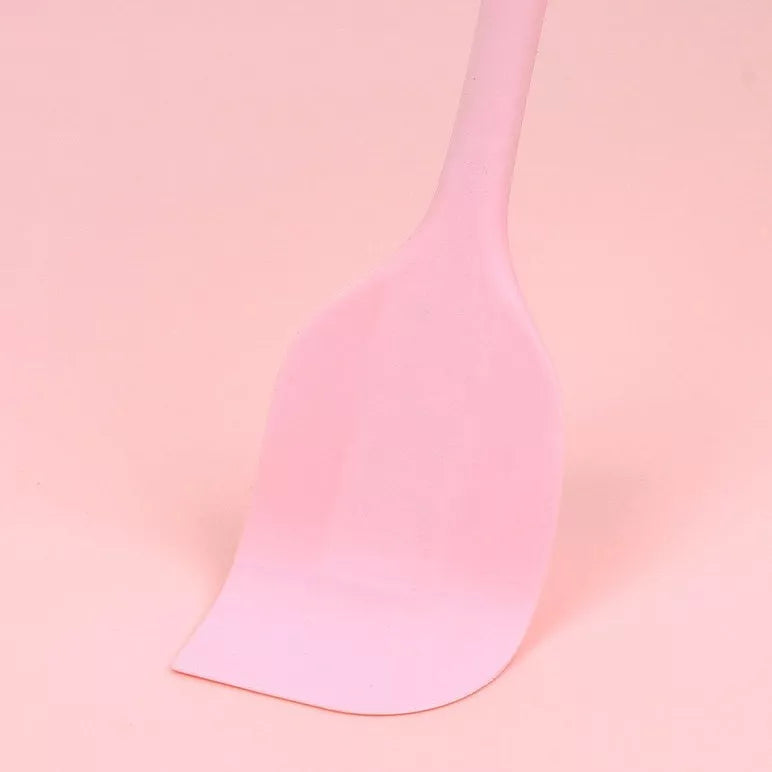 Kit Utensílios de Silicone para Cozinha 5 Peças Rosa